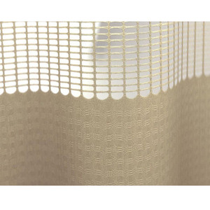 CUBICLE CURTAIN MESH CUSTOM SIZING LINEAR FT CLEAN KHAKI (FT) [083-KUBE-CK]