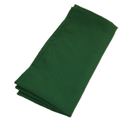 NAPKINS LINEN POLY SPUN 20IN X 20IN HUNTER GREEN (5DZ/BX) [PMV-LN2020-HUN]