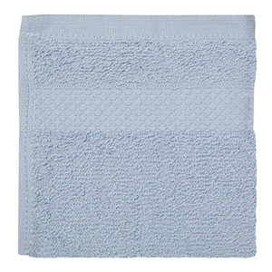 WASHCLOTHS 16S 100%C 12IN X 12IN 1LB W/CAM BLUE PREMIUM (10DZ/CS) [600-WC1212-1BLU]