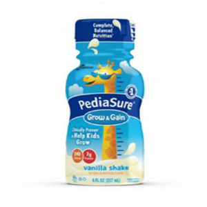 NUTRITIONALS PEDIASURE F/CHILD 8OZ BTL STRAW (24/CS) [154-67537-EA]