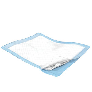 UNDERPADS DISP CHUX 23IN X 24IN HEAVY ABS LF QUILTED BLUE (50/PK 4PK/CS) [600-U2324-PK]