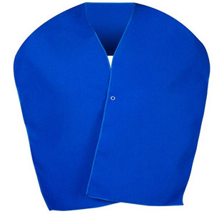 CLOTHING PROTECTOR SCARF W/GRIPPER POLY SERGED RBL (72/CS) [600-CP-SCARF-RBL]