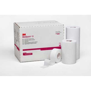 TAPES SURGICAL CLOTH/SILK LF NS 2IN X 10YD MEDIPORE H (12/CS) [3M2862-EA]