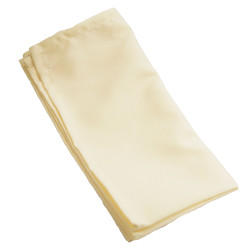 NAPKINS LINEN POLY SPUN 20IN X 20IN IVORY (5DZ/BX) [PMV-LN2020-IVY]