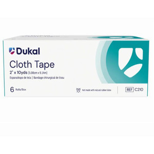 TAPES SURGICAL CLOTH/SILK LF NS 2IN X 10YD (6RL/BX 12BX/CS) [600-CT02-EA]
