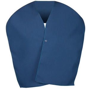 CLOTHING PROTECTOR SCARF W/GRIPPER POLY SERGED NBL (72/CS) [600-CP-SCARF-NBL]