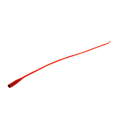CATHETERS URETHRAL DISP ST INTERMITTENT RED RUBBER LATEX COUDE TIEMANN GREEN TIP 14FR BARD (12/CS) [BU010114-EA]