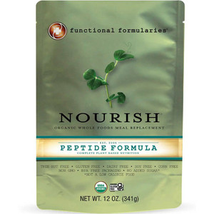 NUTRITIONALS NOURISH PEPTIDE LIQ FOOD BLENDS 12OZ PKT ORGANIC MADE USA (24PKT/CS) [635-NOUPWS124-EA]