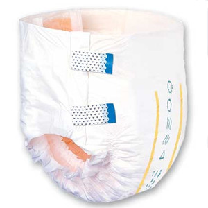 BRIEFS DIAPERS ADULT HVY ABS DISP LF 32-44IN MD WHITE SLIMLINE MADE USA (12/PK 8PK/CS) [149-2122-PK]