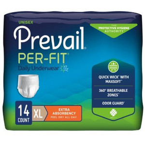 BRIEFS PULL UPS ADULT MOD ABS DISP LF FITS UP TO 68IN XL PURPLE PER-FIT MADE USA (20/PK 4PK/CS) [009-PF514-PK]