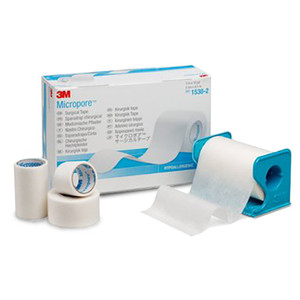 TAPES SURGICAL PAPER LF NS 2IN X 10YD MICROPORE (6RL/BX 10BX/CS) [3M1530-2-EA]