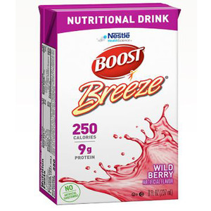 NUTRITIONALS BOOST BREEZE 8OZ CTN WILD BERRY (24/CS) [160-68560-EA]