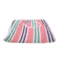 CLOTHING PROTECTOR BIBS VELCRO 18IN X 34IN PREMIUM STRIPE (25DZ/CS) [600-BIB-STR]