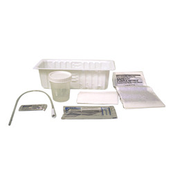 KITS/TRAYS URETHRAL CATHETERS DISP ST PVC NITRILE 2GLV LF 14FR 16IN DOVER (20/CS) [150-75000-EA]