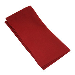 NAPKINS LINEN POLY SPUN 20IN X 20IN BURGUNDY (5DZ/BX) [PMV-LN2020-BUR]