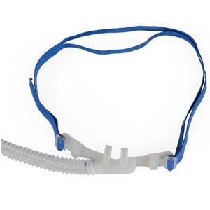 CANNULAS OXYGEN NASAL SOFT TIP ADULT MD CLEAR W/CHIN STRAP HIGH FLOW COMFORT FLO PLUS HUMIDIFICATION SYSTEM (20/CS) [122-HUD241212]
