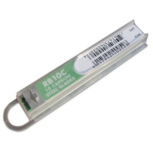 SCRAPER REPLACEMENT BLADES 4IN DISP CARBON STEEL (10/PK) [500-UNGRB10C]