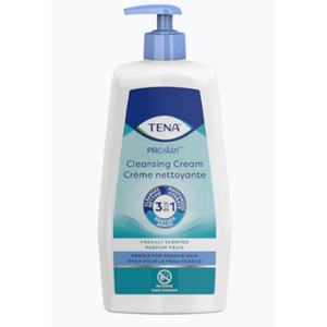 CLEANSERS MOISTURIZING WASH CREAM 16.9OZ NO RINSE PUMP BOTTLE (10/CS) [250-64430]