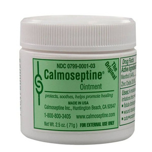 BARRIERS SKIN ANTI-ITCH CREAM W/CALAMINE ZINC & MENTHOL 2.5OZ JAR CALMOSEPTINE (12/CS) [416-799000103]