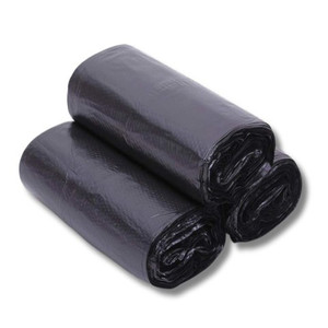 CANS TRASH LINERS 60 GAL BLACK 38IN X 58IN LLD 1.8MIL MADE USA (10/RL 10RL/CS) [500-58XXB-R]