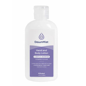 LOTIONS MOISTURIZING W/VITAMIN E & ALOE 4OZ BTL DAWN MIST (96/CS) [100-SCL4-CS]
