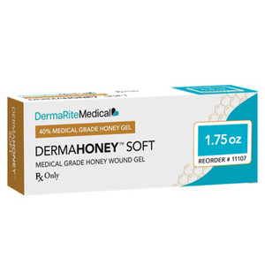 DRESSINGS WOUND GEL MEDICAL HONEY 40% W/VITAMINS C & E NS 1.75OZ TUBE (12/BX) [600-11107]