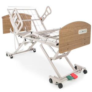 BEDS ADJ HT FULL-ELEC GRID DECK 550LB CAP EXPAND 76IN TO 80INH X 35IN TO 42INW ZENITH 7200 SLIDE W-I-D-E (EA) [075-ZZ7ASW]