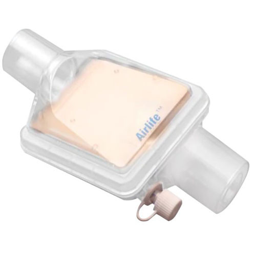 HUMID HEAT MOISTURE EXCHANGERS HME >200-1250ML O2 SUPPLY PORT AIRLIFE (25/CS) [304-003005]