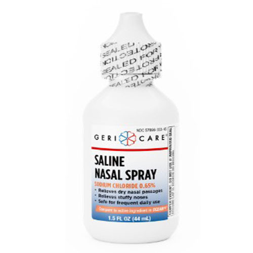 NASAL SPRAY MOISTURIZING SALINE W/SODIUM CHLORIDE 0.65% 1.5OZ / 44ML BTL COMPARE TO OCEAN MADE USA (72/CS) [PH278]