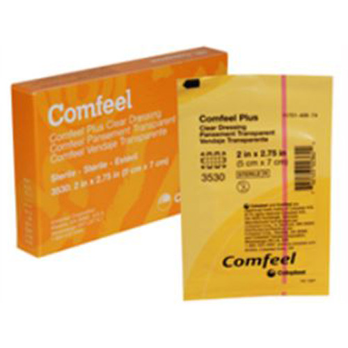 DRESSINGS HYDROCOLLOID THIN LF ST 4IN X 4IN LEAR COMFEEL PLUS (10/BX 24BX/CS) [046-33533]