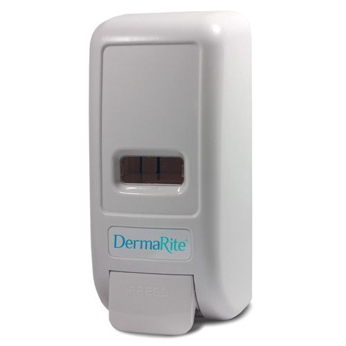 *DISC* DISPENSERS SOAP/SANITIZER MANUAL 1000ML WHITE COMPLIANCE SOLN (12/CS) [100-BB1000]