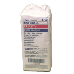 DRESSINGS GAUZE SPONGES ABS FILL NS 4IN X 4IN CURITY (100/PK 20PK/CS) [150-1792]