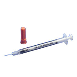 SYRINGES INSULIN DISP ST 28GA X .5IN .5CC MONOJECT (100/BX 3BX/CS) [150-600004]