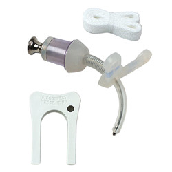 TRACHEOSTOMY TUBE UNCUFFED PEDIATRIC ST FLEXTEND PLUS STD SZ 4.0MM X 41MM W/O DEHP LF PORTEX-BIVONA (EA) [168-60PFS40]