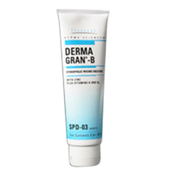 DRESSINGS FILLER PASTE HYDROPHILIC W/ZINC 3OZ TUBE DERMAGRAN (12/CS) [180-SPD-03]