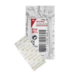 BANDAGES WOUND CLOSURE STRIPS .25IN X 3IN 3M (3/PK 50PK/BX 4BX/CS) [3MR1541]