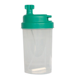 OXYGEN HUMIDIFICATION RESERVOIR BOTTLES EMPTY 3PSI 6LPM 350ML POP OFF VALVE DISP SUNMED (50/CS) [400-H01E]