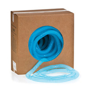 AEROSOL TUBING CORRUGATED LG BORE CUTTABLE CUFF 100FT ROLL W/O DEHP LF (1RL/CS) [400-TA100C]