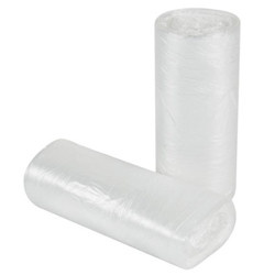 CANS TRASH LINERS 10 GAL CLEAR 24IN X 24IN HD M06 10% LL MADE USA (50/RL 20RL/CS) [500-24MC-R]