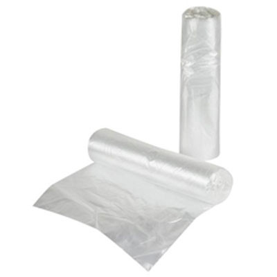CANS TRASH LINERS 15 GAL CLEAR 24IN X 33IN HD M06 10% LL MADE USA (50/RL 20RL/CS) [500-33LC-R]