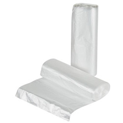 CANS TRASH LINERS 20-30 GAL CLEAR 30IN X 37IN HD M13 10% LL MADE USA (25/RL 20RL/CS) [500-37HC-R]