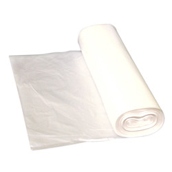 CANS TRASH LINERS 20-30 GAL CLEAR 30IN X 37IN HD M11 10% LL MADE USA (25/RL 20RL/CS) [500-37MC-R]