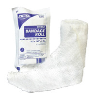 BANDAGES GAUZE ROLLS LF NS 6PLY 4.5IN X 4.1YD COMPARE TO KERLIX DUKAL (100/CS) [500-44NS]