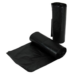 CANS TRASH LINERS 40-45 GAL BLACK 40IN X 48IN HD M16 MADE USA (25/RL 10RL/CS) [500-48XB-R]