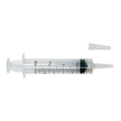 SYRINGES ONLY ENTERAL/IRRIGATION DISP ST CATHETER TIP 60CC W/FLAT TOP & LL ADPT LF COMPLIANCE SOLN (50/CS) [500-6060]