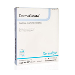 DRESSINGS CALCIUM ALGINATE LF ST 2IN X 2IN (10/BX 4BX/CS) [600-6196-2]