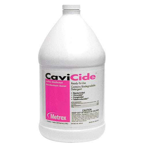 CLEANERS DISINFECTANT HARD SURFACE GERMICIDAL ALCOHOL QUAT RTU 1 GAL REFILL CAVICIDE (4GAL/CS) [500-ACP04]