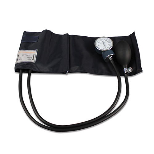 BLOOD PRESSURE UNITS ANEROID SPHYGMOMANOMETERS STD ARM ADULT BLACK (10/CS) [500-BP01]