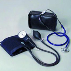 DIAGNOSTICS KIT W/BLOOD PRESSURE UNIT & STETHOSCOPE ADULT (SET) [500-BPKIT]