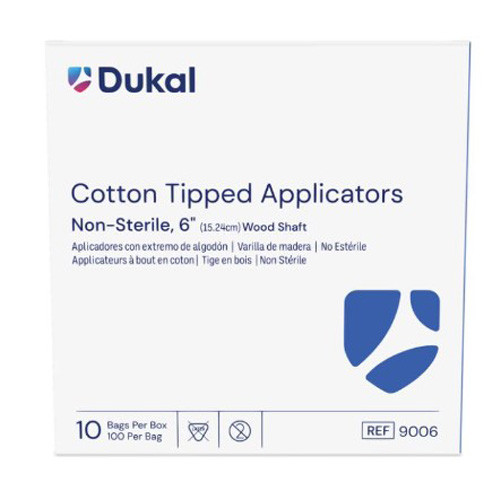 APPLICATORS COTTON TIP 6IN NS DISP (100/PK 10PK/BX 10BX/CS) [500-CTA6]